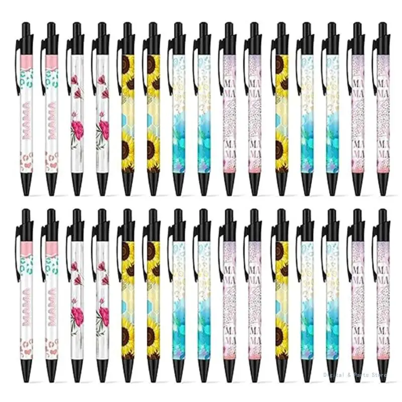 M17F Sublimation Pens Blank, Heat Transfer Ballpoint Pen, with Shrink Films