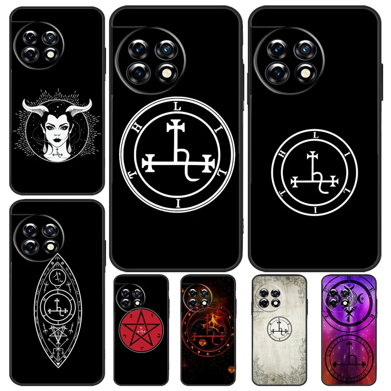 Sigil of Lilith Case For OnePlus Nord CE 2 Lite 2T N10 N20 N30 Nord 3 OnePlus 11 9 10 Pro 10R 10T 8T Coque