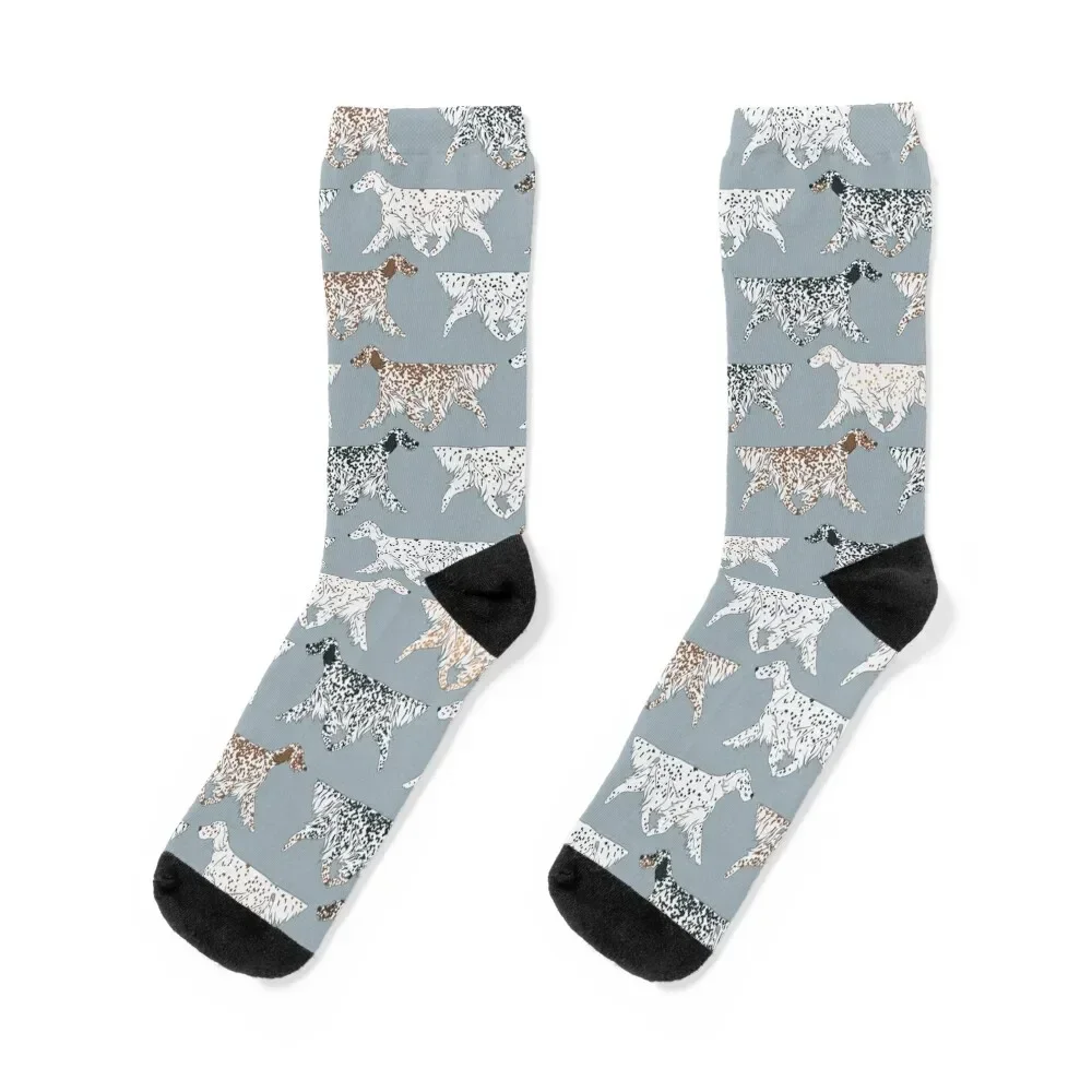 All the English Setters! Socks Argentina crazy Climbing Men's Socks Luxury Women's