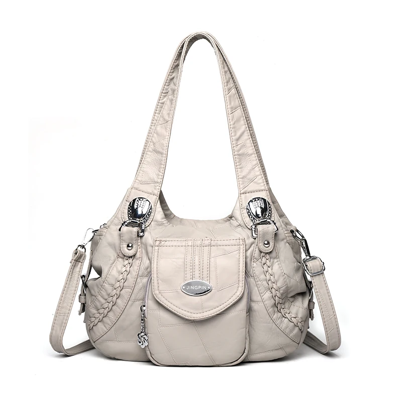 

Vintage Big Bags For Women Handbags Top-handle Handbag Fashion Satchel Dumpling Pack Tote Shoulder Bag Hobos Large Purse Bolsa