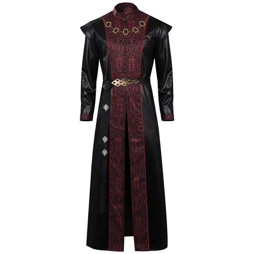 Dragon Prince Daemon Cosplay Costume Viserys Dress Outfits Halloween Carnival Suit For Adult Men Boys