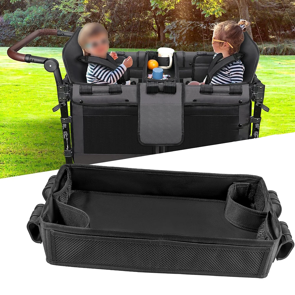 Travel Convenience Snack Stroller Tray Baby Stroller Tray Essential Storage Oxford Cloth Material For MODEL W4