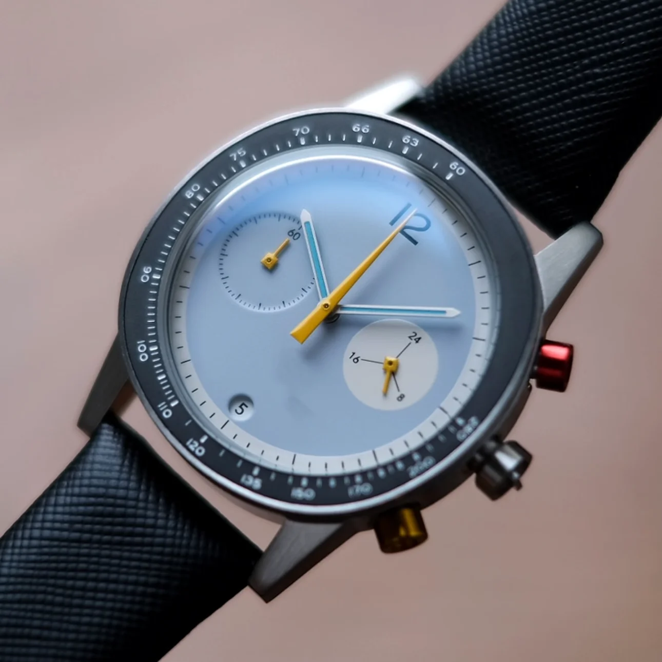 

CILOA blue round sports watch for men high quality light luxury 2025 new brand gift genuine quartz watch waterproof men's watch