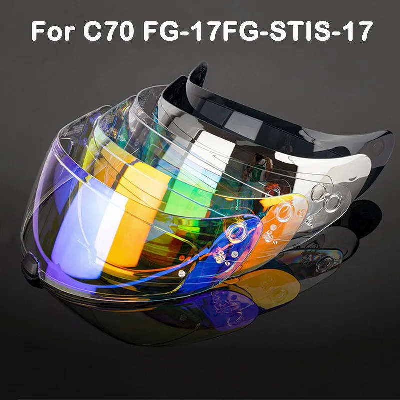 

HJ20M Helmet Shield for HJC C70 FG-17 FG-ST IS-17 Motorcycle Helmet Visor Uv Protection Casco Moto Visera Sunshield