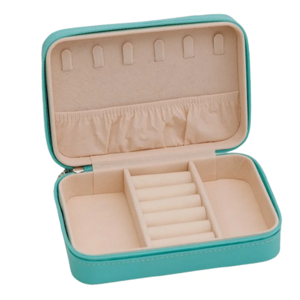 

Кожаный органайзер для хранения мелочей, большой вместимости, пылезащитный футляр для украшений, однотонный, простой, для демонстрации ювелирных изделий, для колье