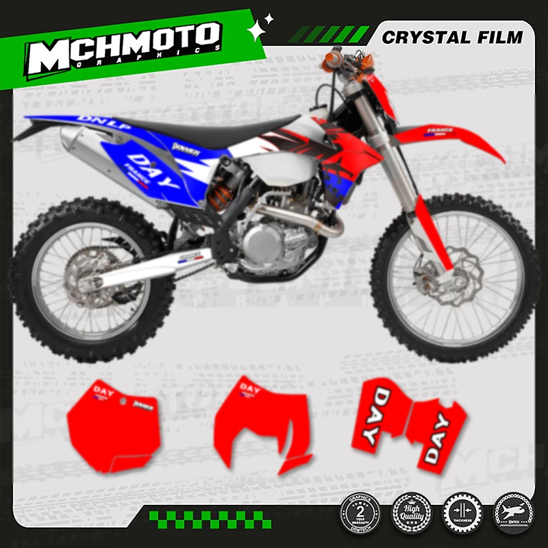 

MCHMFG новый стиль мотоциклетная графика фоновая наклейка наборы наклеек для KTM EXC XCW 2012 2013 SX SXF 2011 2012