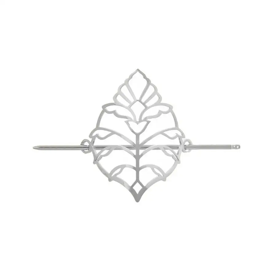 1/5/10/20/50/100pcs Unique Minimalist Hollow Diamond Leaf Hairpin - Elegant Design Fashion Hair Ornament for Daily Outfit & Spec