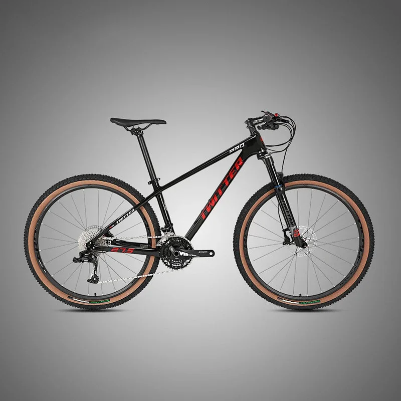 12.1kg Superlight 30-speed Carbon Fiber Mountain Bike 27.5/29 Inch Cross-country Bike