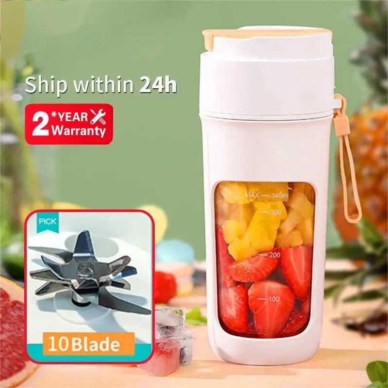 Elektrische Juicer Mini Draagbare Blender Fruitmixers Fruitafzuigers Multifunctionele Sapmaker Machine Blender Smoothies Mixer Mixer