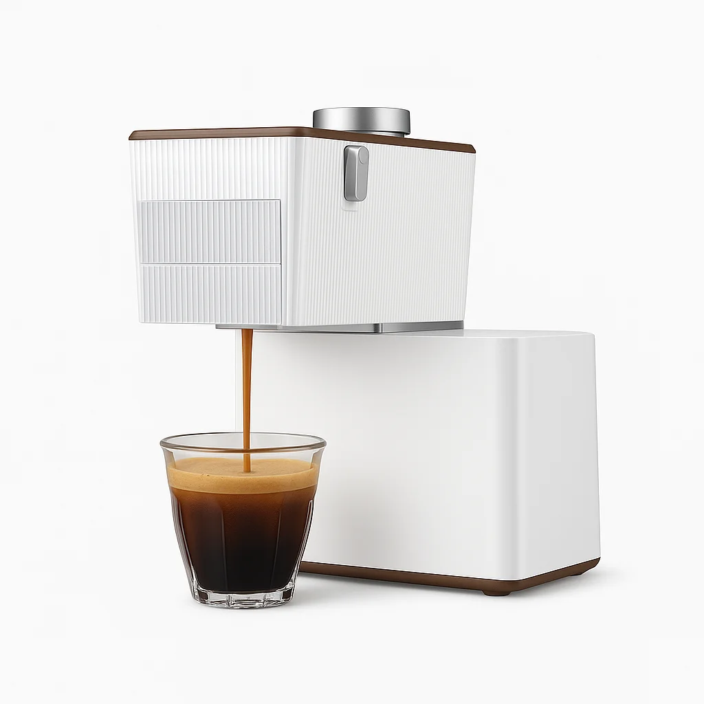 Portable Coffee Machine With Usb Rechargeable Espresso Powder Coffee Maker Suitable for Travel Outdoor Office Camping