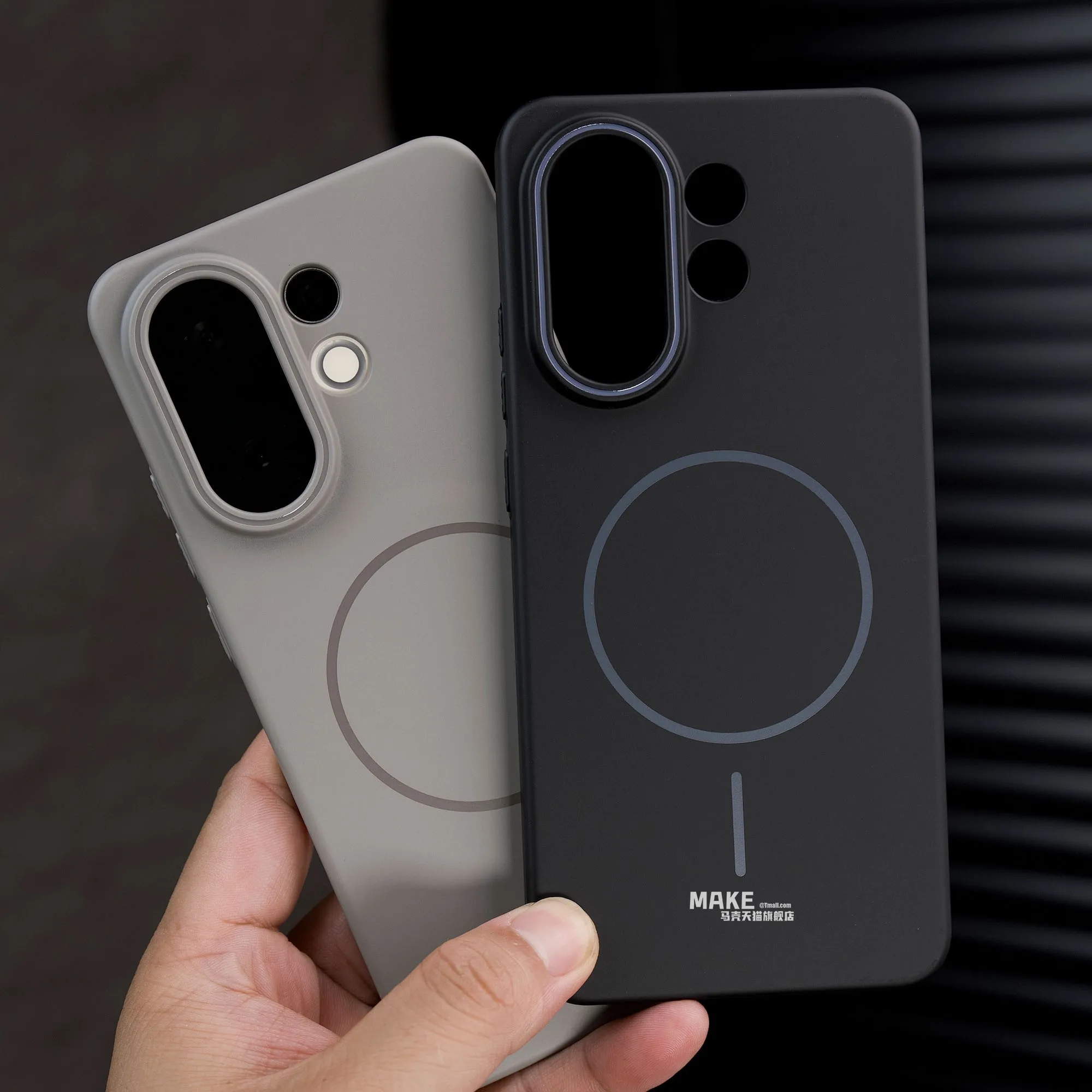 Para VIVO X200 FE Funda magnética Simple y dura PC agradable a la piel a prueba de caídas Funda trasera de teléfono para VIVO X 200FE Funda de parachoques