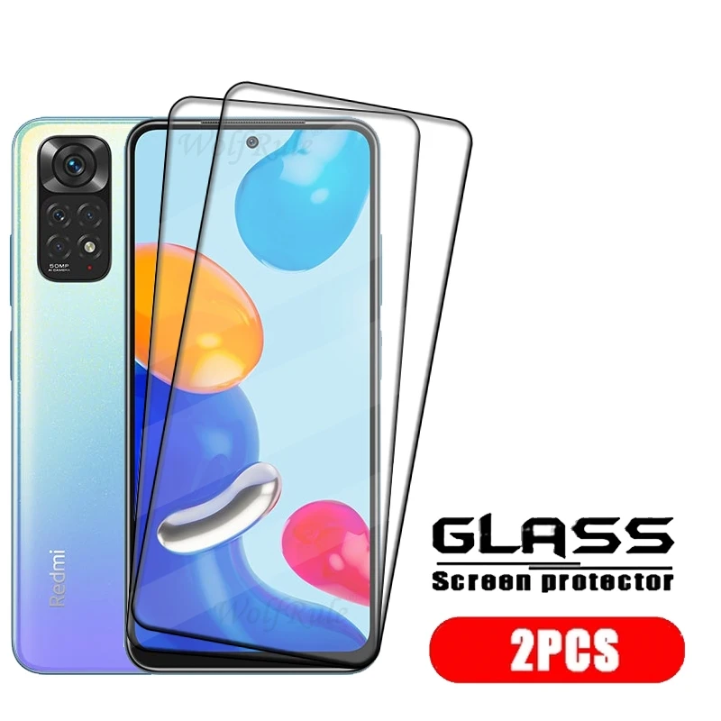 4/3/2/1PCS Volle Abdeckung Glas Für Redmi Hinweis 11 Glas Xiaomi Redmi Hinweis 11 Glas 9H HD Screen Protector Redmi Hinweis 11 Pro Plus 11S