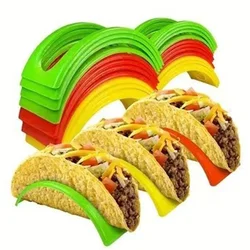 Taco Holder Mexican Pancake Rack Tortilla Tray Food Pallet Holder Kitchen Supplies cooking porta hot dog roti maker machine