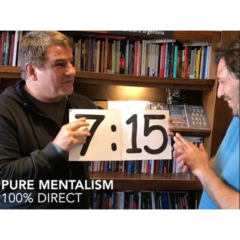 في الوقت المناسب بواسطة خوان بابلو ساعة التنبؤ الخدع السحرية عن قرب أوهام Mentalism الدعائم السحرية الحيل قراءة العقل دعائم ماجيا
