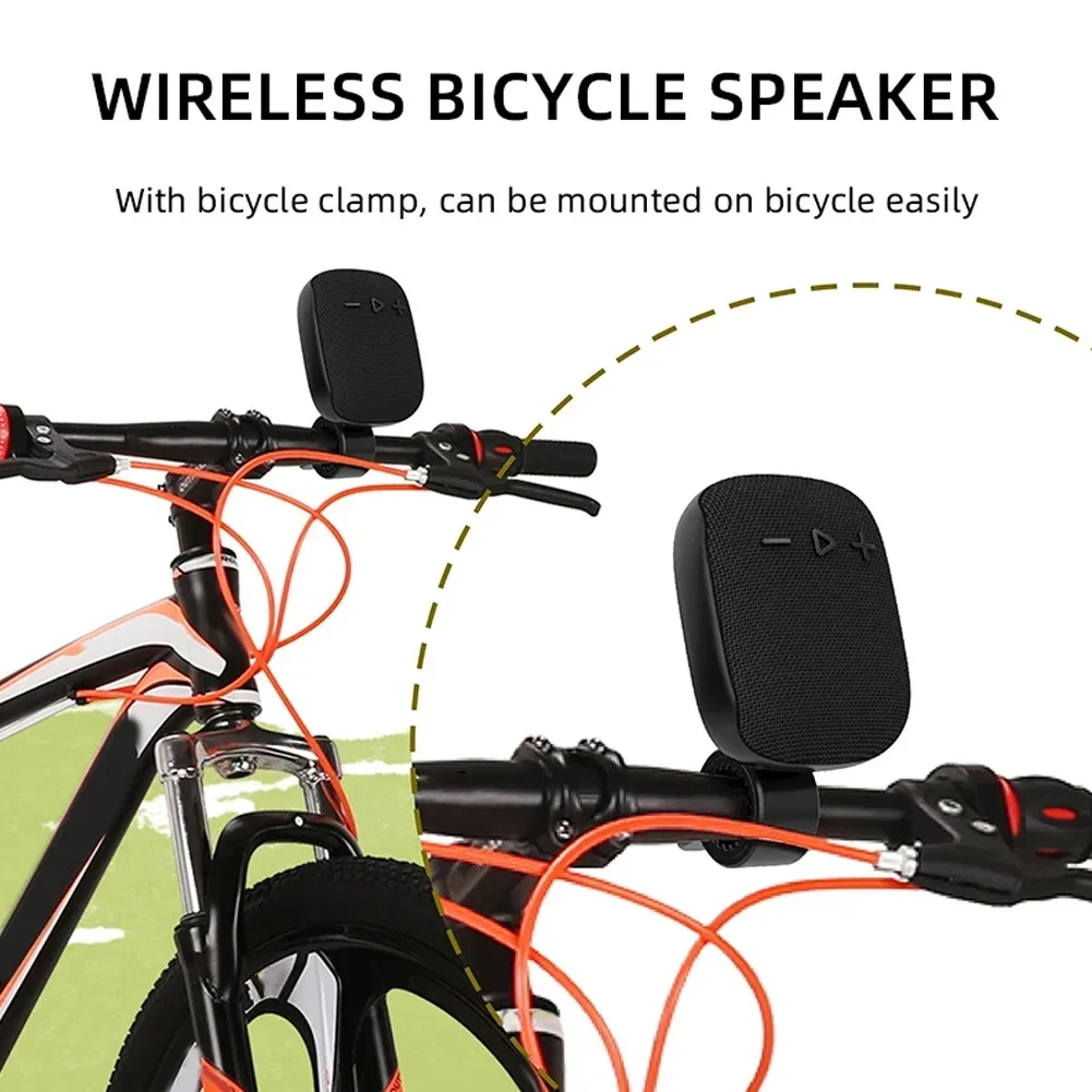 

Outdoor Adventure Speaker Portable Wireless Bluetooth Compatible Water-resistant Stand Speaker Enhanced Sound Quality