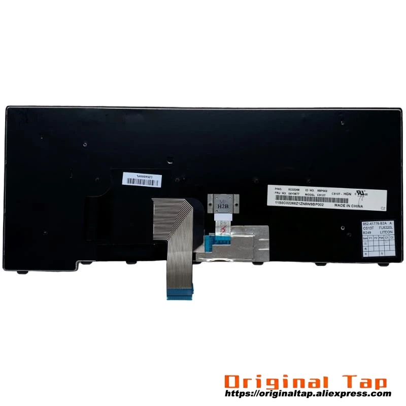 Lenovo Thinkpad,l440, l450, l460, t440, t440s, t431s, t440p, t450, t450s, t460, 04y0830, 00hw882, 04y0868用のフランス語キーボード