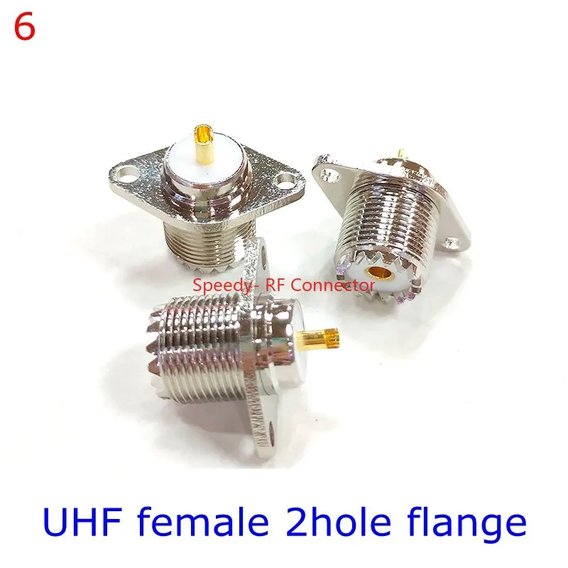 ATXD SO-239 UHF Connector Brass 10 Pieces 8