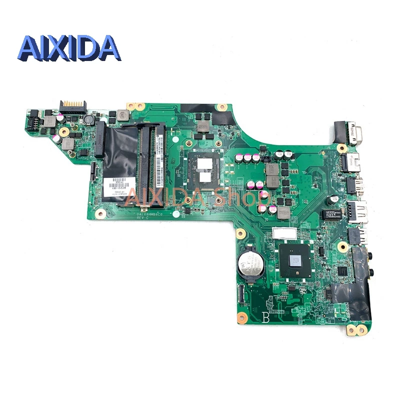 AIXIDA 637212-001 DALX6HMB6C0 Mainboard for HP pavilion dv6 dv6-3000 laptop motherboard i3-370m CPU hm55 DDR3 Full tested