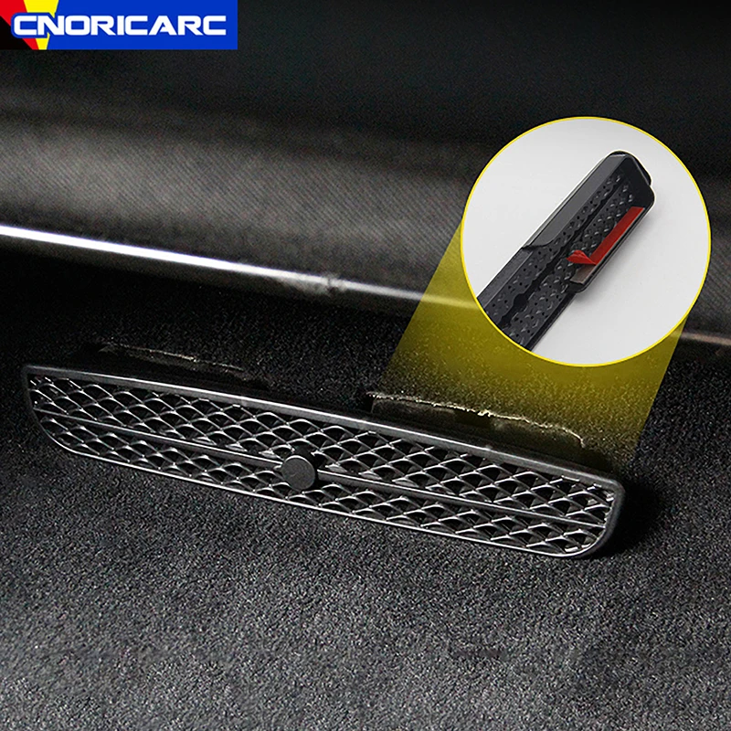 For Mercedes Benz ML W166 GL X166 GLE GLS Car Under Seat Air Conditioning Vent Protective Cover Trim Interior Accessories