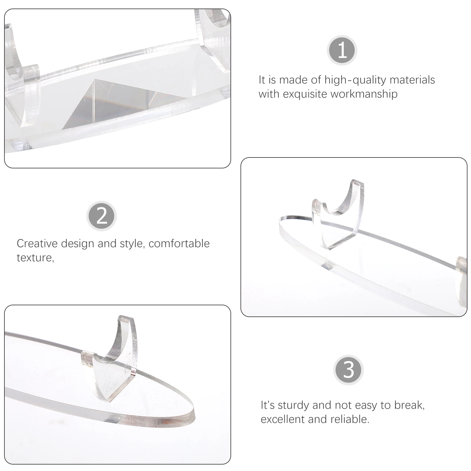 

1Pcs Fashionable Acrylic Pen Pencils Display Rack Unique Design Makeup Eyeliner Organizer for Office Desktop Holder