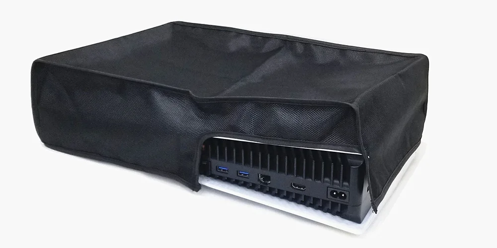 Vertical/Horizontal Dust Cover Anti-Scratch Cover Sleeve Removable Protective Case for Playstation 5 Slim Game Console