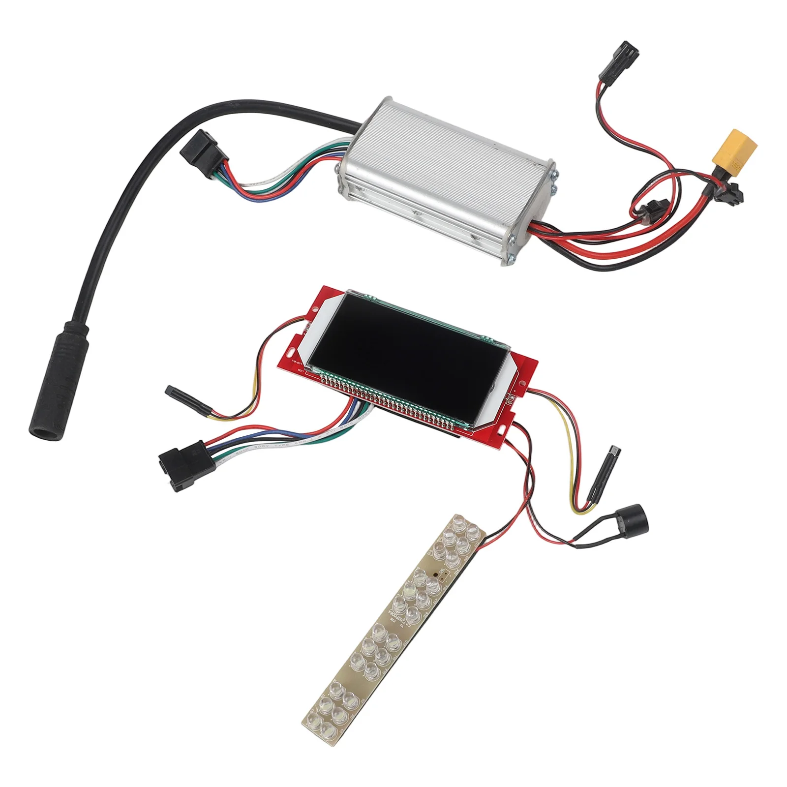

Light Meter Kit Scooter Motherboard Controller Scooter Controller Kit Steel And Abs Material Black And Silver Design