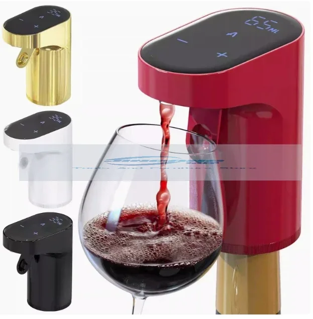 2024 New Portable Mini Automatic Wine Decanter Electric Wine Aerator and Wine Dispenser