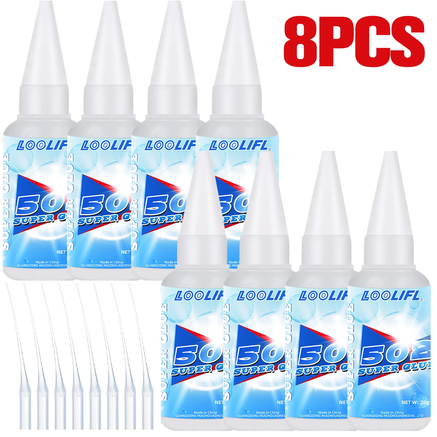 loolifl-1-8-pecas-502-super-cola-instantanea-de-secagem-rapida-cianoacrilato-adesivo-para-couro-vidro-madeira-metal-cola-liquida-de-forte-adesao