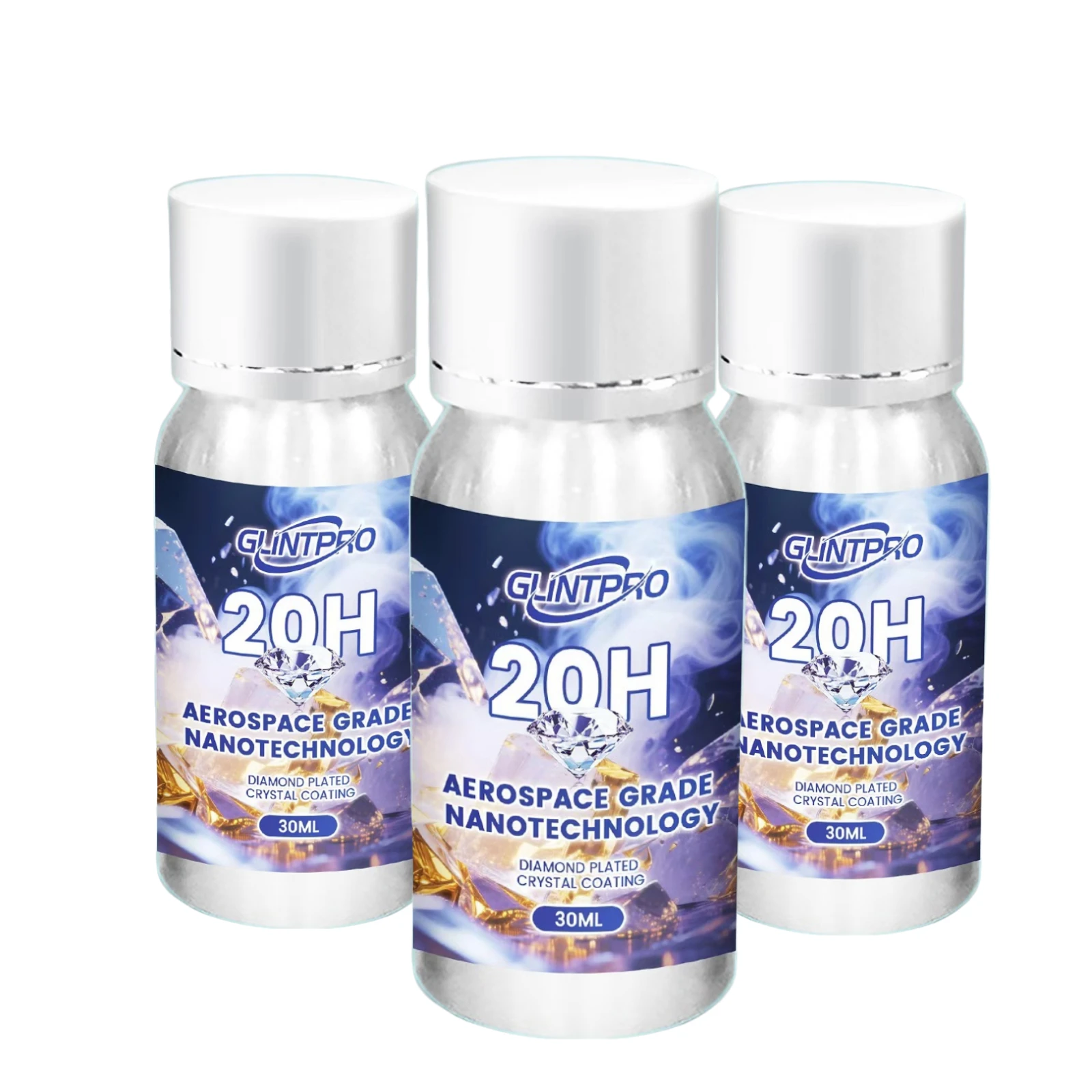 

Керамическое покрытие, 20 часов, набор для удаления автомобильных царапин, глянцевое гидрофобное нанопокрытие, средства по уходу за автомобилем (30 мл)