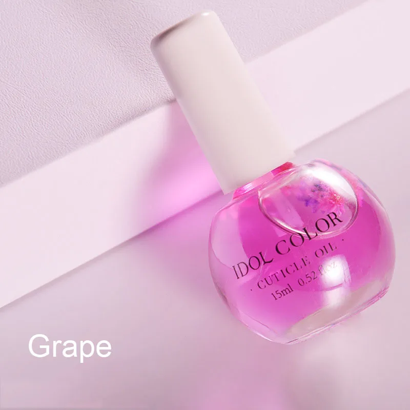 15 ml/fles nagelvoedingsolie hydraterende gedroogde voedingsstof nagelriemolie 9-bloemen manicure verzorging reparatie beschadigde vloeibare olie # *