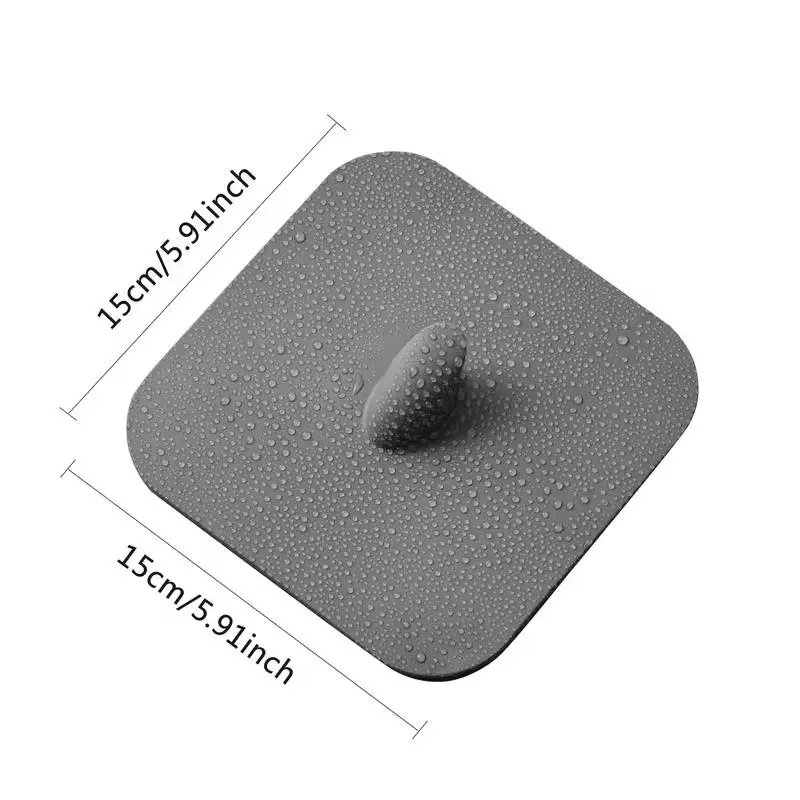 1/2pcs Universal Drain Cover – Odor & Pest Proof for Shower, Bathtub Sink, Bathroom Drainage Protection - view 5