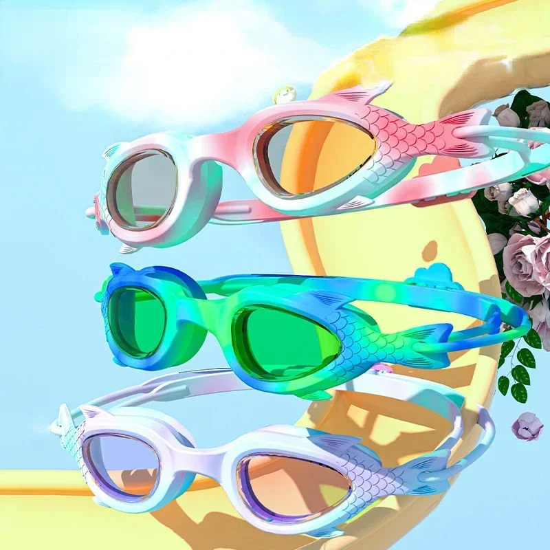 Occhialini da nuoto per bambini occhialini impermeabili e antiappannamento formazione professionale per attrezzature per occhialini da nuoto per ragazzi e ragazze