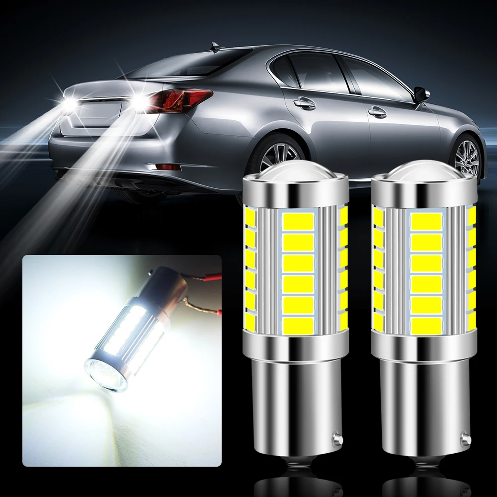 P21W 1156 LED Car Lights Reverse Brake Light for BMW X1 X3 X5 X6 X4 E30 E34 E36 E38 E39 E46 E52 E53 E60 E90 M3 M4 M5 M6 325 328