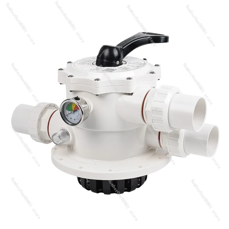 Can Swimming Pool Filter Sand Cylinder Equipment Multi-Position Cross over Valve Transfer Switch Multi-Direction Valve