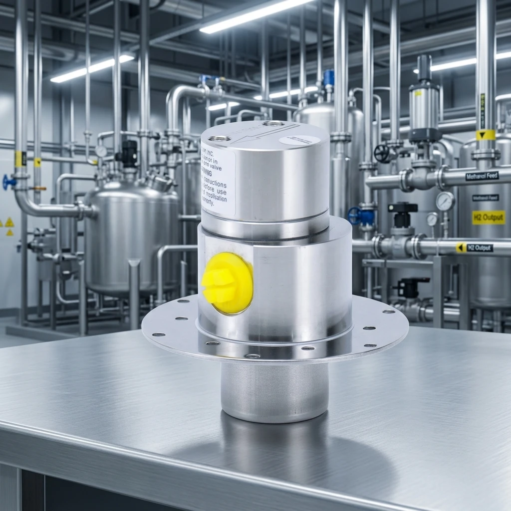 316L Stainless Steel Magnetic Drive Micro Gear Pump for Methanol Hydrogen Production System Precision Fuel Dosing Pump