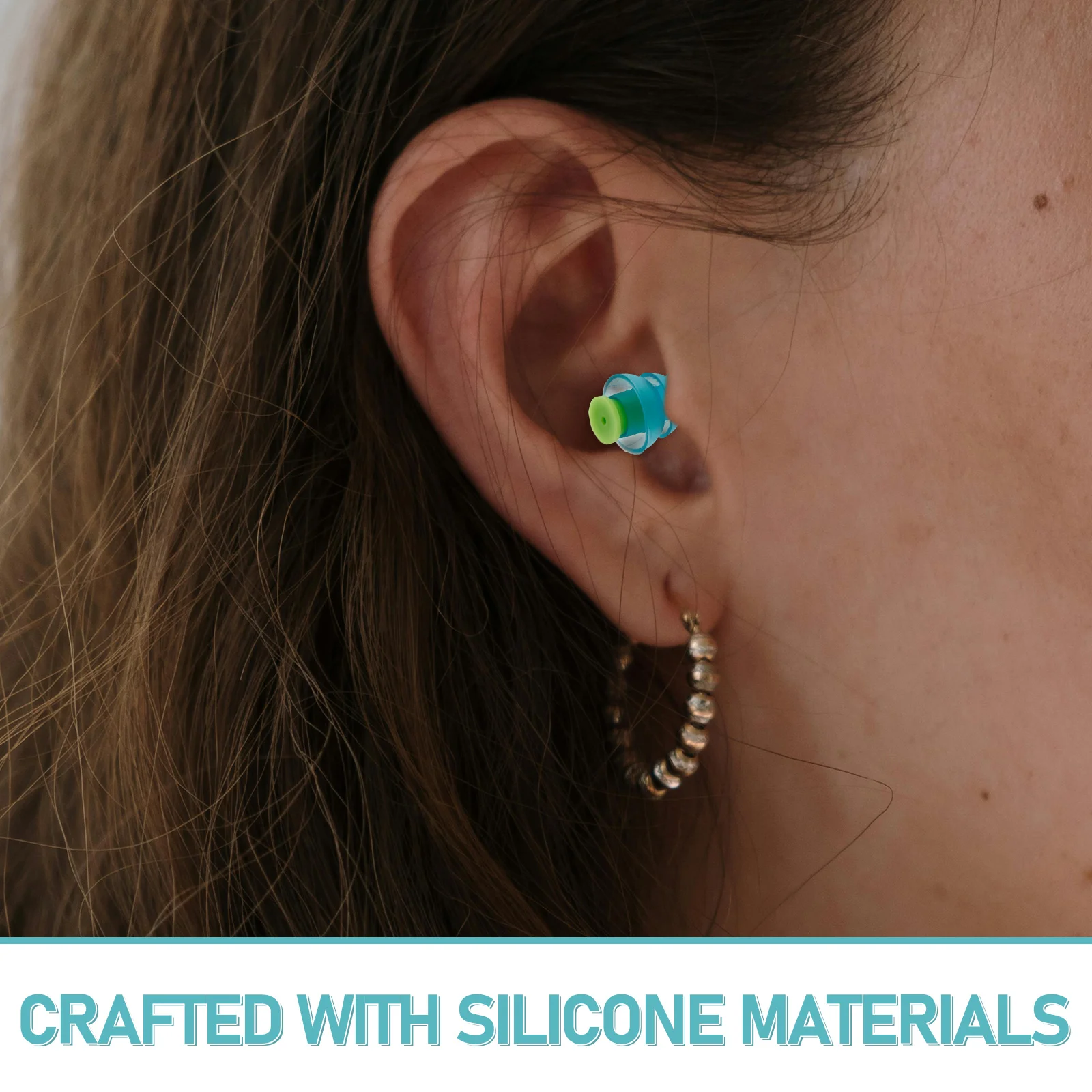

Noise Canceling Reusable for Concerts Concerts Earbuds Ear Plugs Sports Airplane Blocking Noise Reduction Soundproof