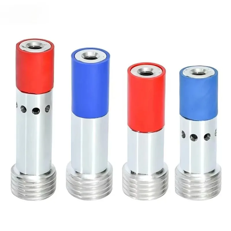 Coarse Thread Sandblasting Gun, Boron Carbide & Tungsten Steel Nozzle Single/Dual Air Inlet