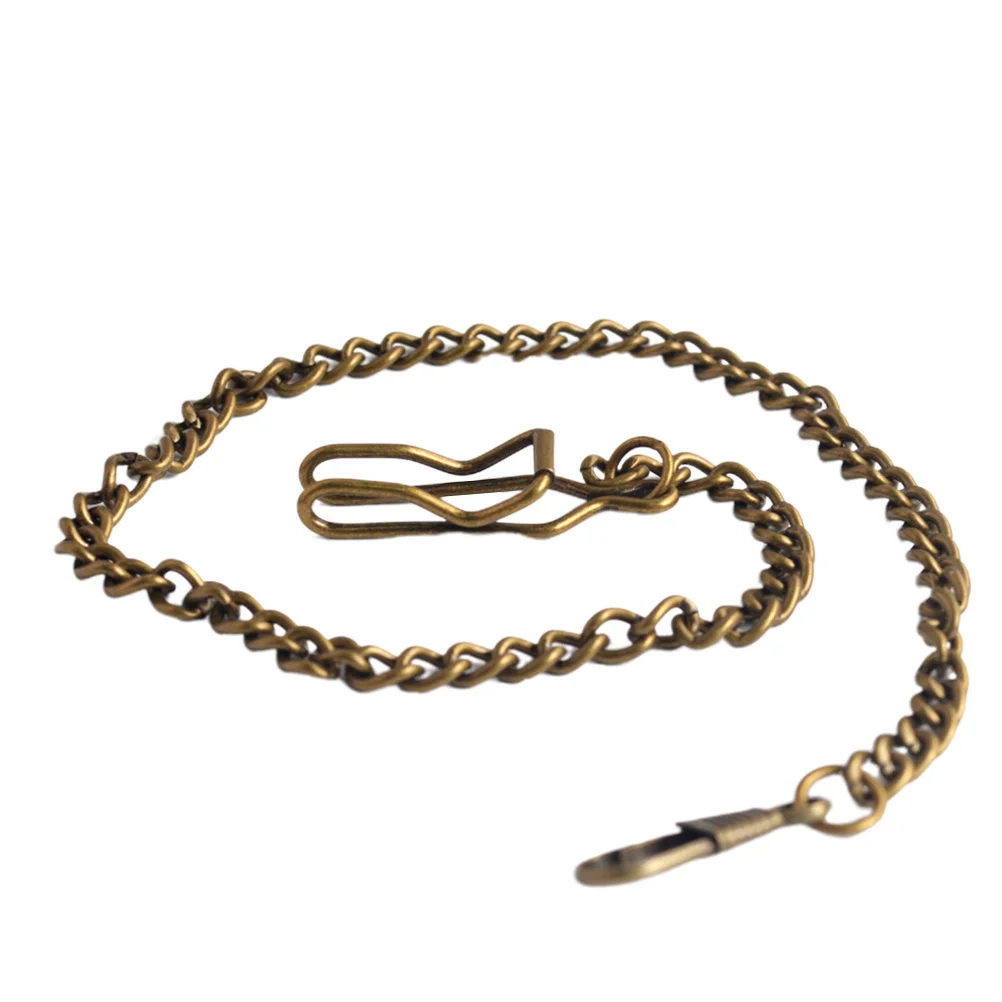 

4Pcs Robust Metal Watch Chains 39Cm Classic Pocket Watch Chain for Men Functional Belt Decor Heavy Duty Keychain Accessory