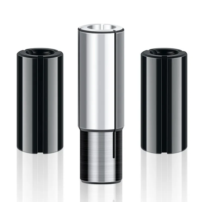 CNC Router Tool Adapter Collet 1/2,6,6.35,8mm Conversion Chuck To 1/8\
