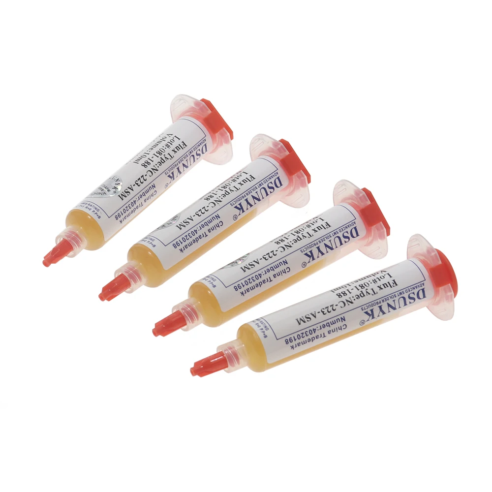 High Quality Rma 223 Flux 10cc PCB BGA Reballing Solder Flux Paste for Phone BGA IC Chips Repair + Needles