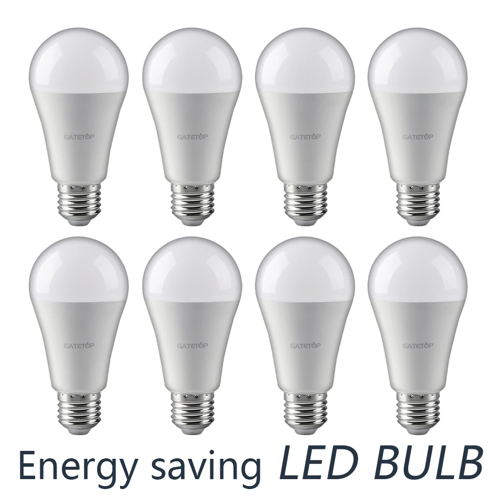 LED Bulb Lamps A60 A80 E27 B22 AC110V AC220V 2700K~6500K Smart Bulb for Home Indoor Lighting 