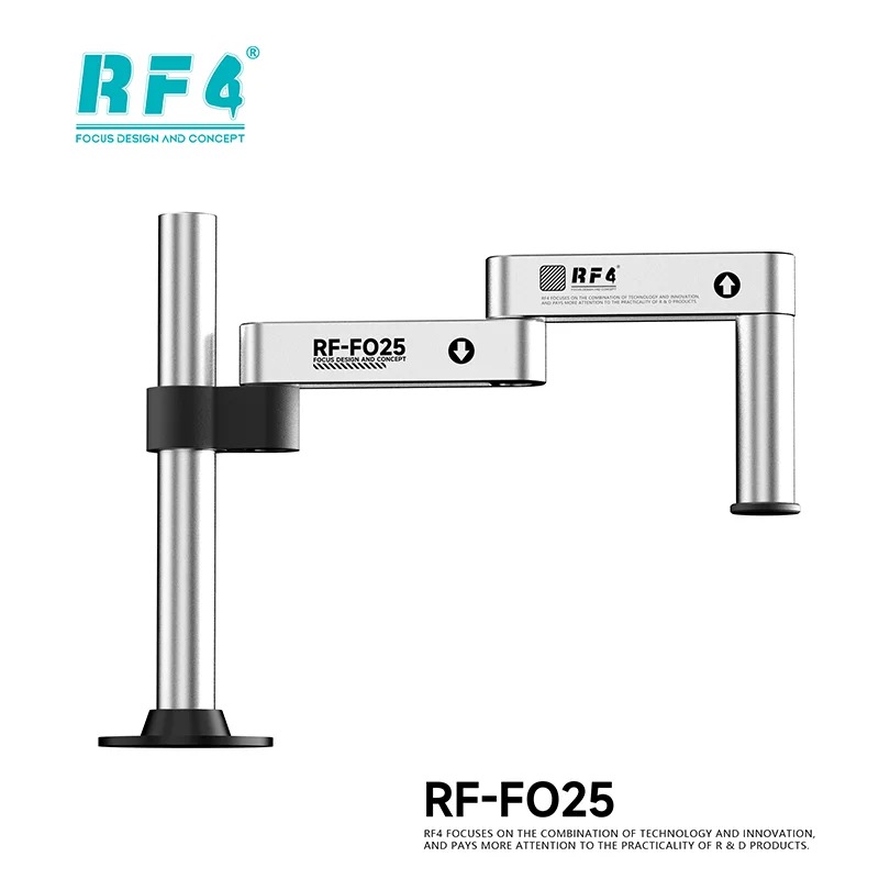 

RF4 RF-FO25 Поворотная подставка для микроскопа Кронштейн для микроскопа для ремонта и осмотра микроскопа Подставка для инструментов