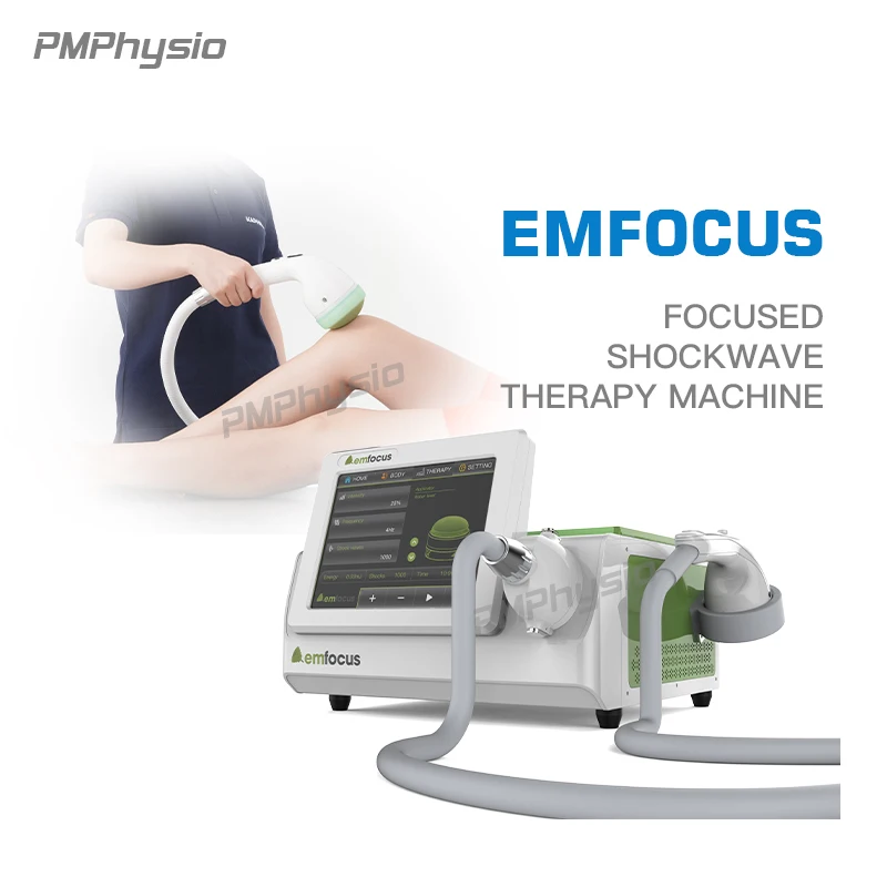 Focused Shockwave Extracorporeal Shock Wave Therapy ESWT for Pain and Injury Treatment.