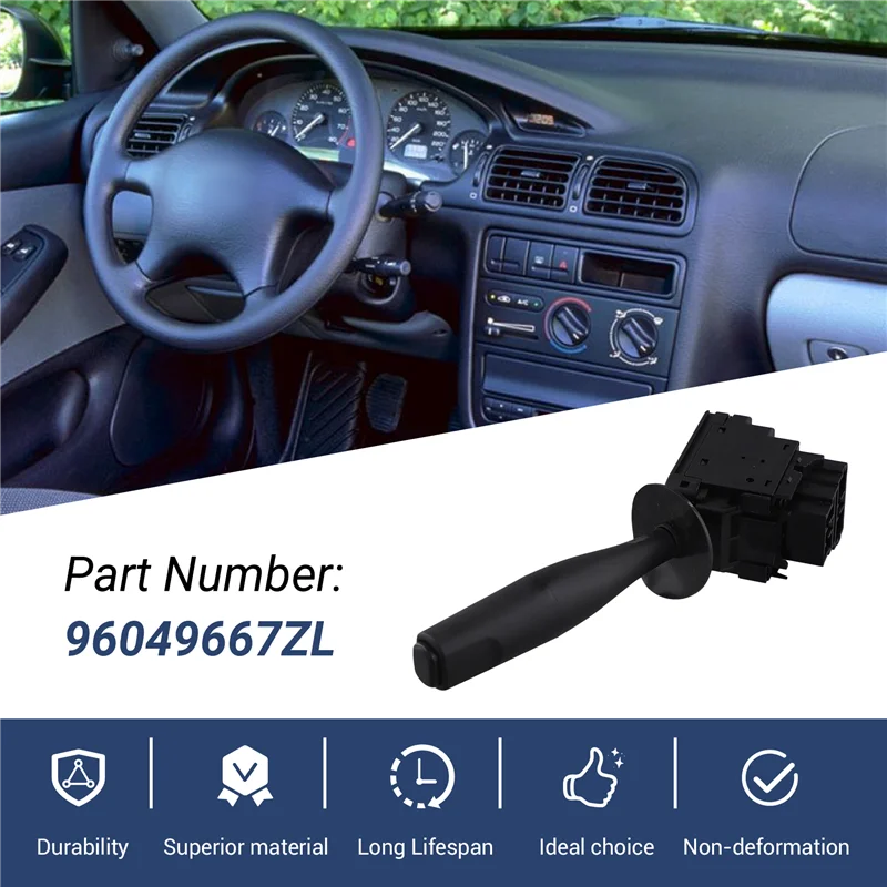 جيدا ل 406 406 RESTYLING Citroen ZX مؤشر تبديل مخزون توجيه السيارة 96049667ZL