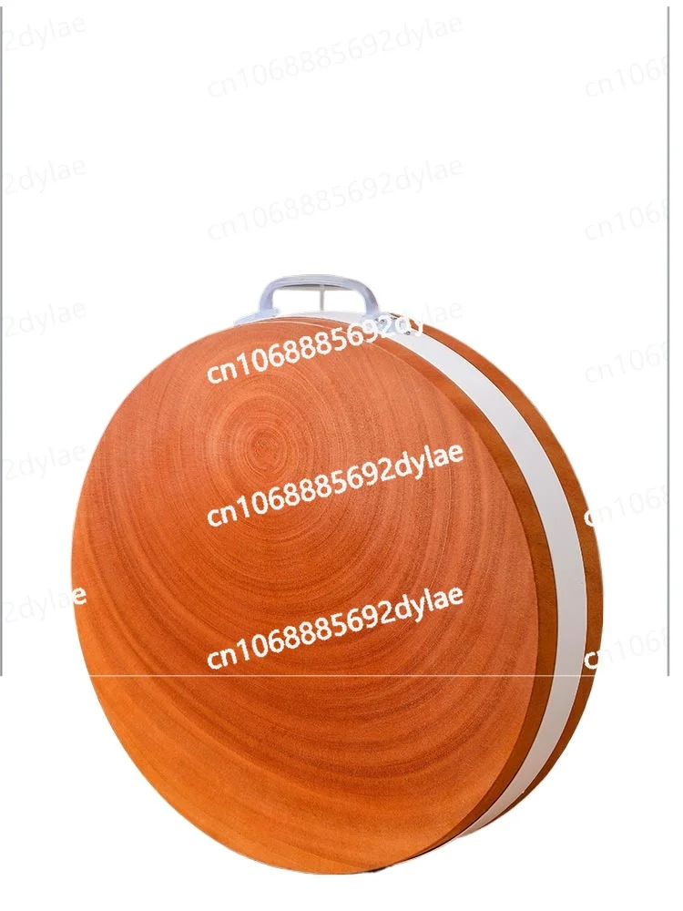 

Round Whole Wood Cutting Board Commercial Thickened Vegetable Pier Solid Wood Board Cutting Board Chopping Bone Large