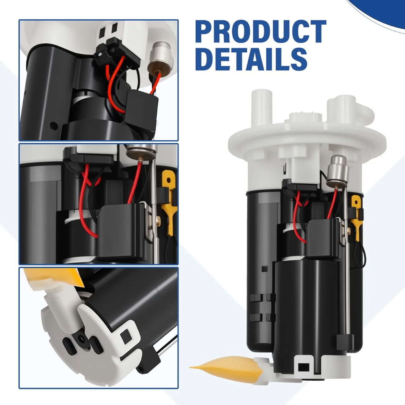 Conjunto de Bomba de Combustible para Motocicleta Yamaha Raider Roadliner Stratoliner XV1900 2006-2018 1D7-13907-01-00 1D7-139070000 Accesorios
