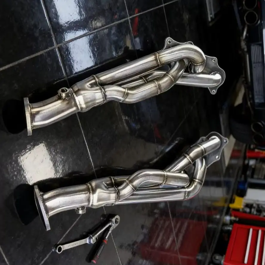 

Stainless Steel Exhaust Manifold Header Downpipe For Lexus GS300 GS350 2006-2011 Without Catalytic Converter Catless