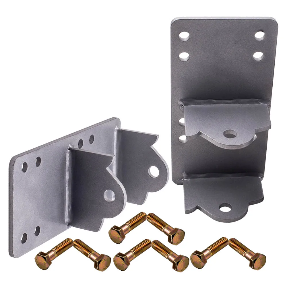 

2pcs Engine Mount Swap Converson Adapter Plates Kit For C10 LS LSX New LH+RH