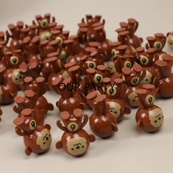 20Pcs Cute Mini Monkey Dolls Tumbler Toys for Kids Birthday Party Favors Baby Shower Giveaways Gifts Pinata Fillers Goodie Bag