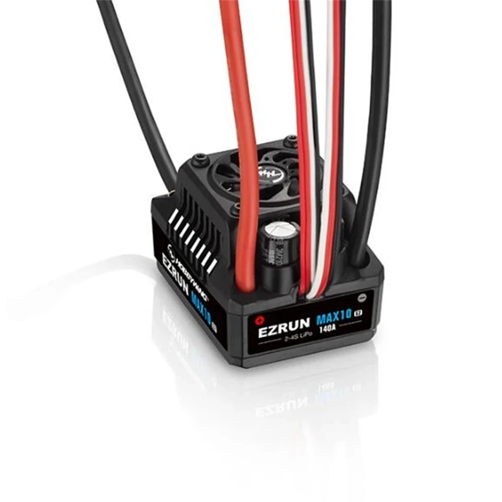 Per EZRUN MAX10 G2 turbo Waterproof sensored Brushless 80A 140A ESC Speed Controller per 1/10 RC Car Monster Trucks Upgrade